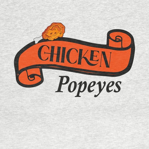 Popeyes chicken by OussamaArt